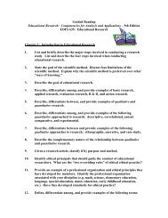 Guided Reading Educational Research - School of Education ...