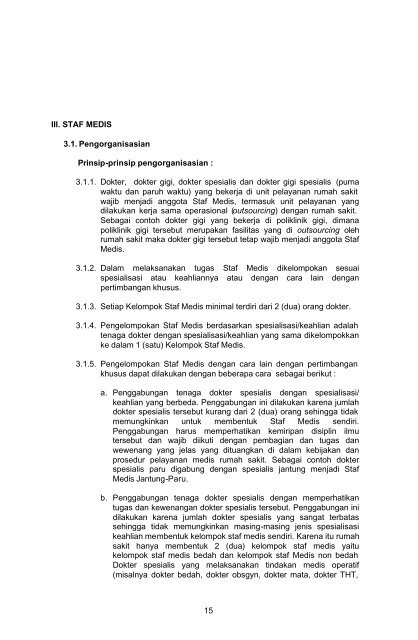 Pedoman Peraturan Internal Staf Medis - Manajemen Rumah Sakit ...