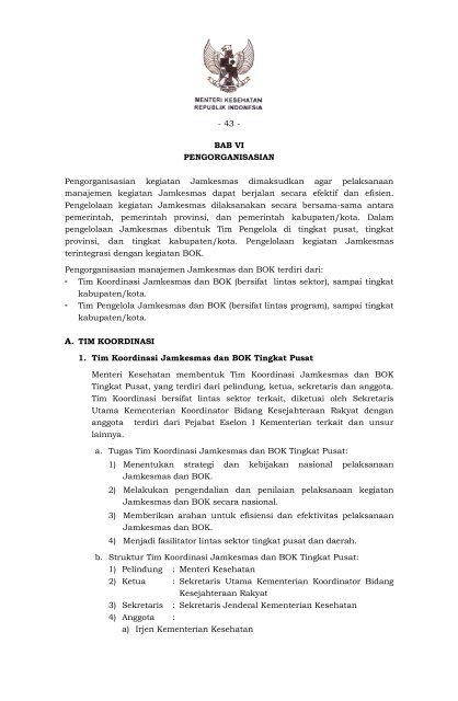 PMK No 40 Tahun 2012 tentang Pedoman Pelaksanaan Program ...
