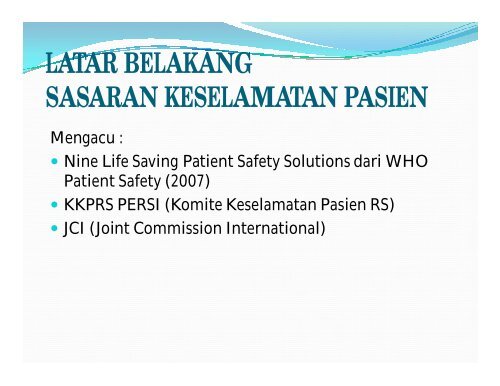 Peran Dokter Bedah dalam Meningkatkan Keselamatan Pasien