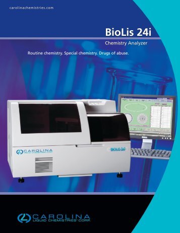 BioLis 24i BioLis 24i - Carolina Liquid Chemistries