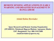 Remote Sensing Application in Early Worning and ... - APRSAF