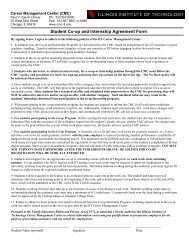 Student Co-op and Internship Agreement Form - Career ...