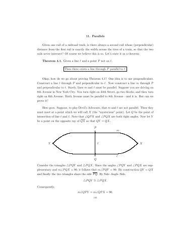 Part 4. Parallels and Angle Sum