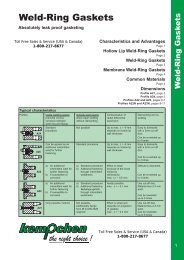 Weld-Ring Gaskets - Chemac Inc.