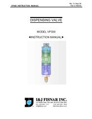 DISPENSING VALVE - Fisnar.fr