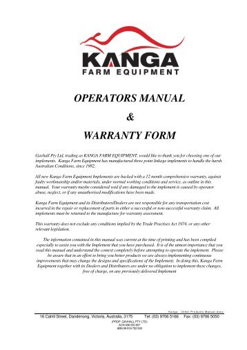 Kanga - Box Scraper.pdf - Farm Implements Australia