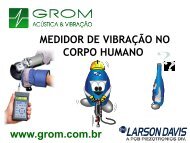 ApresentaÃ§Ã£o HVM - GROM AcÃºstica e VibraÃ§Ã£o