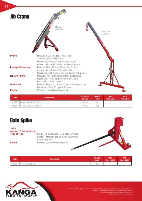 Download Our Catalogue - Farm Implements Australia