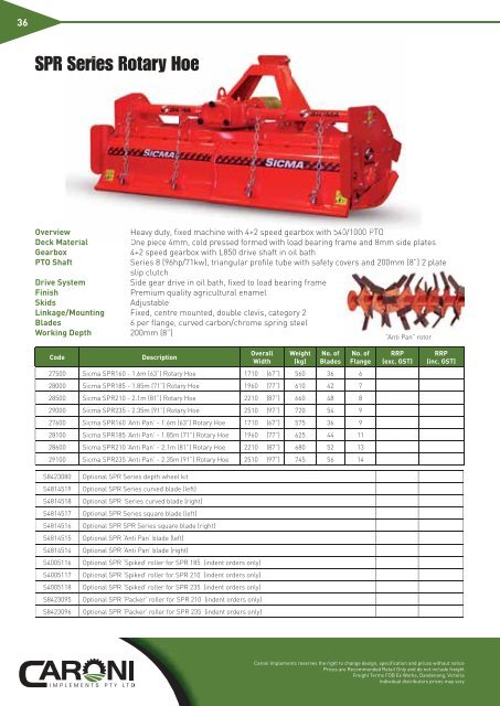 Download Our Catalogue - Farm Implements Australia