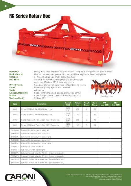 Download Our Catalogue - Farm Implements Australia