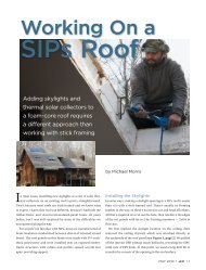 Working On a SIPs Roof - VELUX