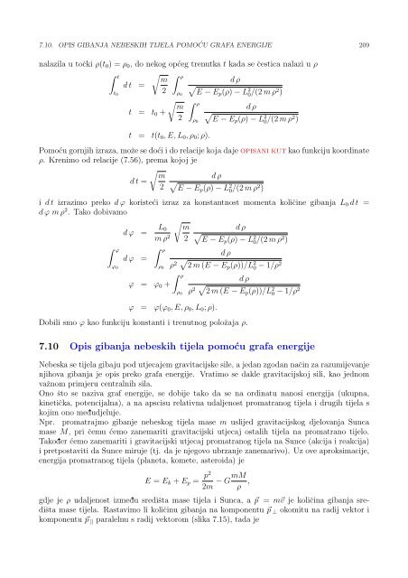 KLASIËCNA MEHANIKA - Studentske web stranice