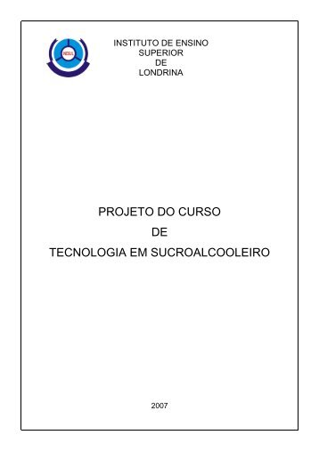 Projeto PedagÃ³gico de Sucroalcooleiro - INESUL