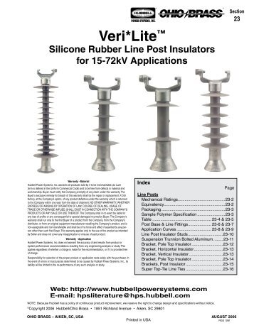 AISLADORES HULE SILICON.pdf - grupo dielec