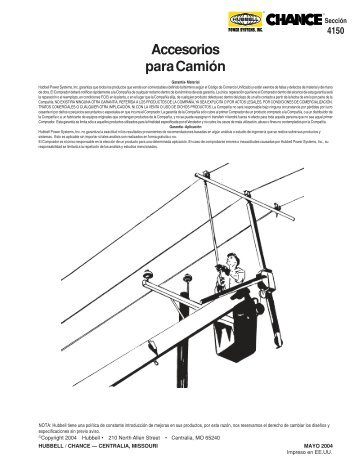 Accesorios para CamiÃ³n - grupo dielec