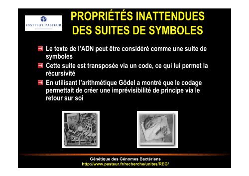 CE QUE NOUS APPREND LA STRUCTURE DES ... - Normalesup.org