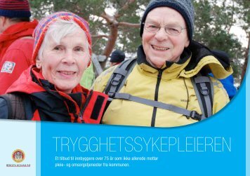 Brosjyre om trygghetssykepleier - Bergen kommune