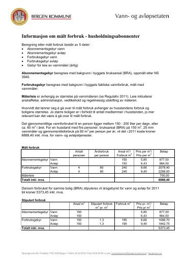 Informasjon om mÃ¥lt forbruk - husholdningsabonnenter
