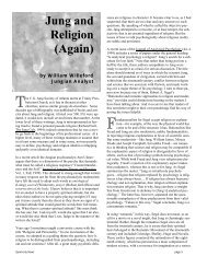 Jung and Religion (Again) - C.G. Jung Society of Atlanta