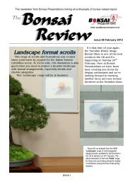 Landscape format scrolls - Federation of British Bonsai Societies