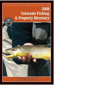 2008 Colorado State Fishing Regulation