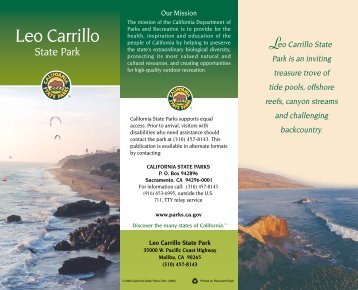 Leo Carrillo State Park - Adventures