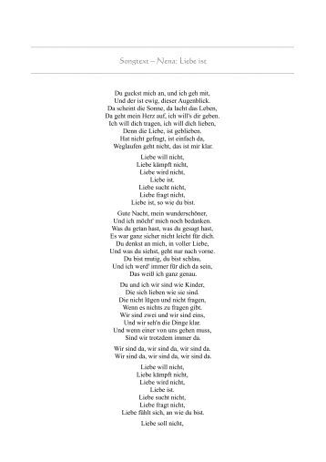 Songtext Die Toten Hosen: Alles aus Liebe