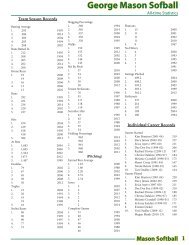 Softball All-Time Stats