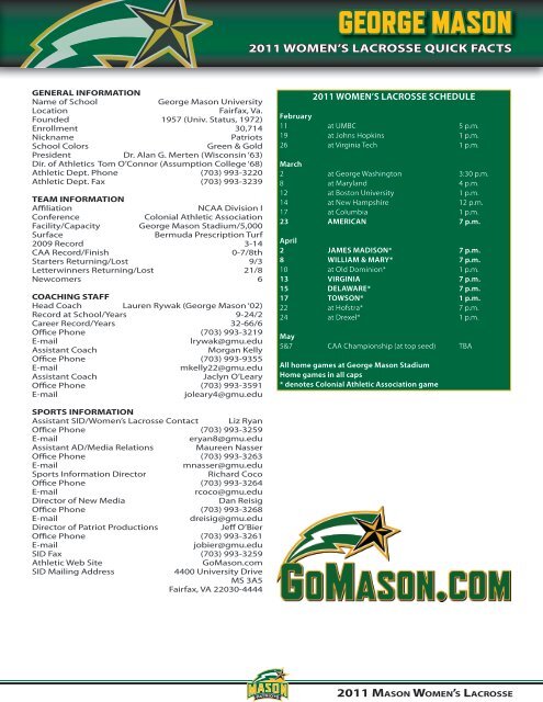 George Mason University Athletics