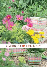 Frühjahr/Sommer Katalog 2012 - Overbeck and Friends