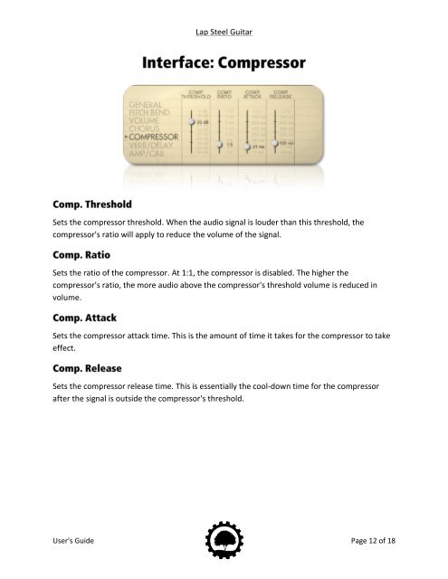 Lap Steel Guitar - User's Guide (PDF) - Orange Tree Samples