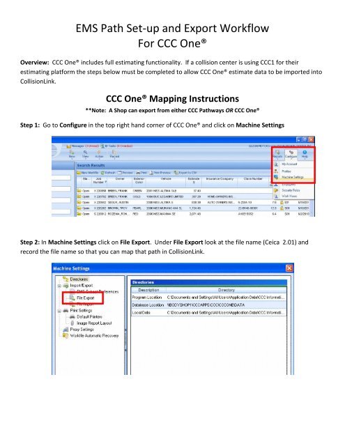 one click estimate