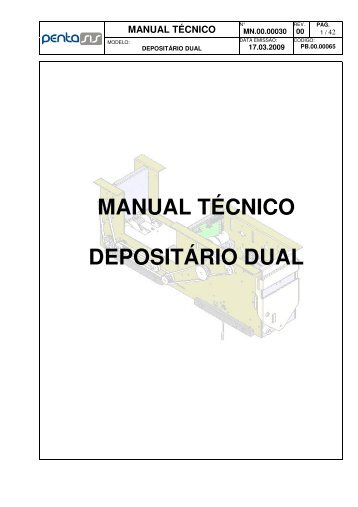 MANUAL TÃCNICO DEPOSITÃRIO DUAL - Pentasis