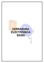 CERRADURA ELECTRÃNICA BASIC - Pentasis