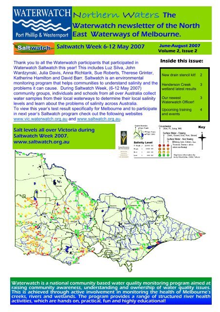 Northern Waters The - Waterwatch Victoria