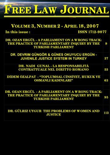 volume 3, number 2 (18 april 2007) - Free World Publishing Inc.