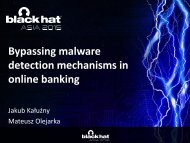 asia-15-Kaluzny-Bypassing-Malware-Detection-Mechanisms-In-Online-Banking