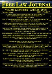 FREE LAW JOURNAL - Free World Publishing Inc.