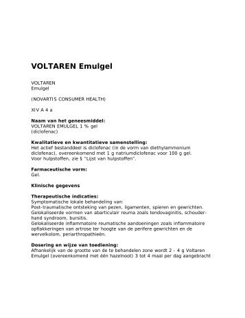 VOLTAREN Emulgel