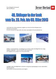 Ski und Bergklub Grenzwacht 8201 ... - bei der SV GWK II