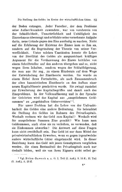Theorie des Geldes und der Umlaufsmittel - The Ludwig von Mises ...