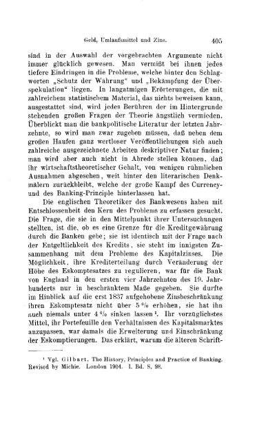 Theorie des Geldes und der Umlaufsmittel - The Ludwig von Mises ...