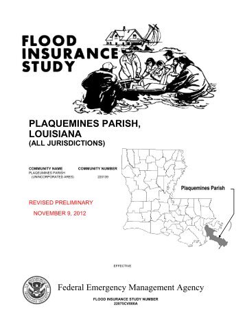 PLAQUEMINES PARISH, LOUISIANA - RiskMAP6