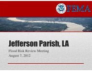 Jefferson Parish, LA - RiskMAP6