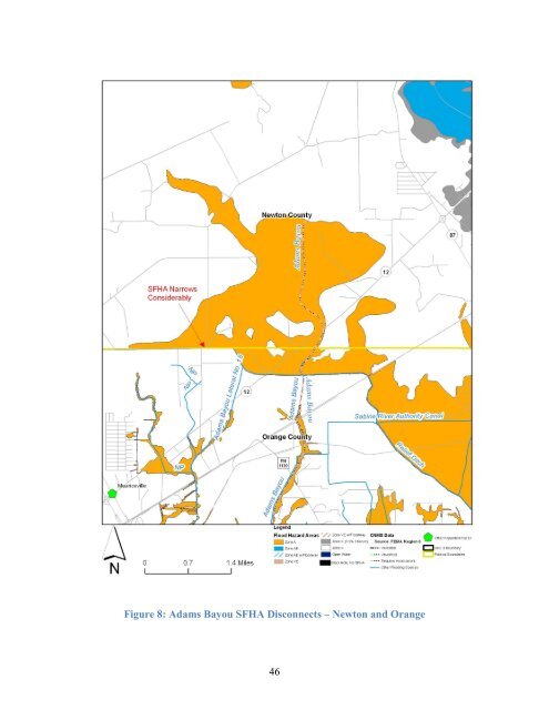 Lower Sabine Watershed Discovery Report - RiskMAP6