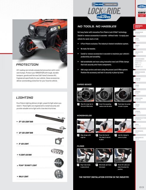 CAB ENCLOSURES - Polaris Quad