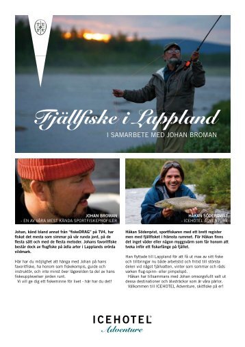 FjÃ¤llfiske i Lappland - FishingNorth.com