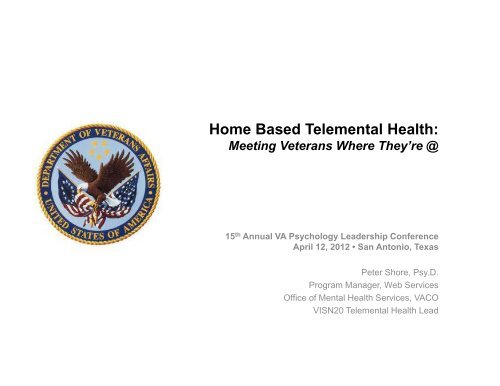 Home Based Telemental Health.pdf - VA Psychology Leadership ...