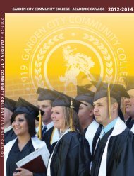 2012-2014 GCCC Course Catalog - Garden City Community College